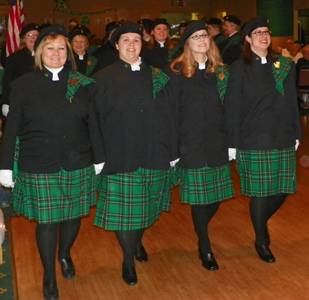 Irish American Club East Side Ladies Drill Team