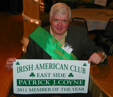 2011 Member of the Year Pat Coyne