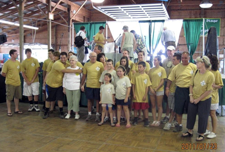 John O'Brien (Festival Organizer) and family 