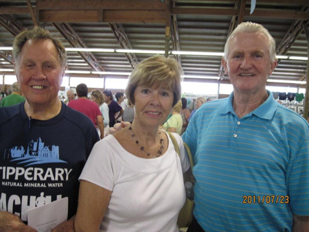 Al O'Leary with Mona & Sean Burke