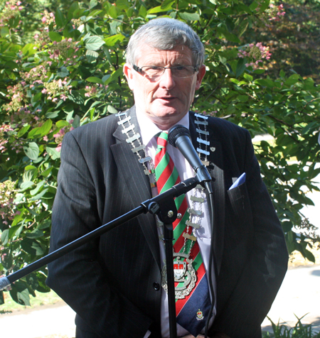 Austin Francis O'Malley, the Chairman of Mayo County Council