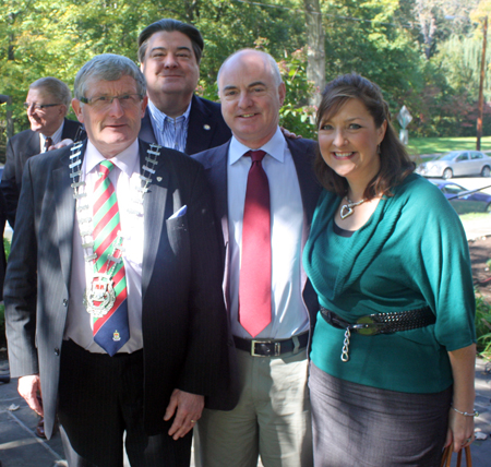 Austin Francis O'Malley, Tom Patton, Peter Hynes and Colleen Corrigan Day