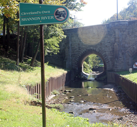 Cleveland's own Shannon River sign