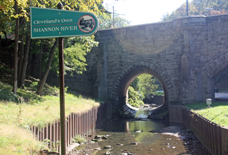 Cleveland's own Shannon River sign