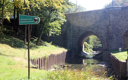 Cleveland's own Shannon River sign