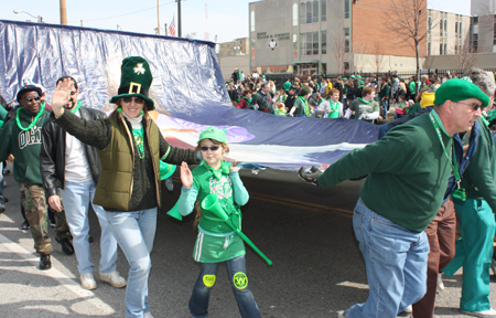 Divine Mercy in St. Patrick's Day Parade