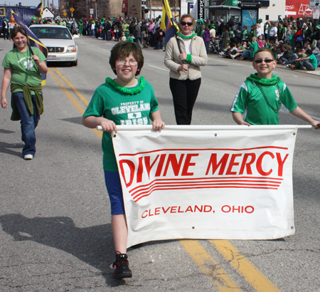 Divine Mercy in St. Patrick's Day Parade