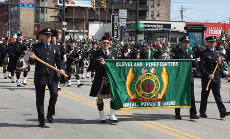 Cleveland Firefighters Memorial Pipes & Drums