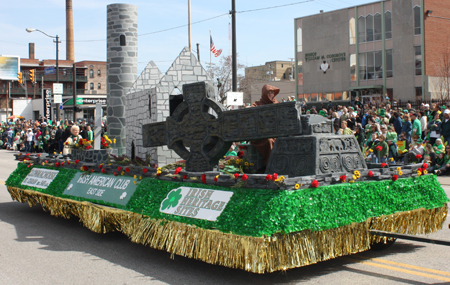 Irish American Club East Side float