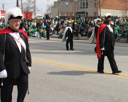 Knights of Columbus in Cleveland St Patrick's Day Parade