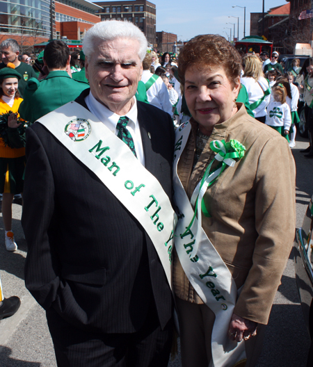 West Side Irish American Club Man and Woman of the Year - Mickey and Mary Ellen Grealis
