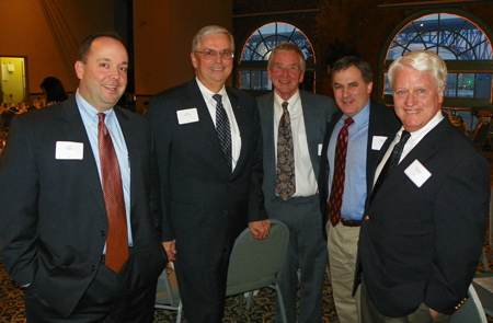 Paul Corbeil, Don Sprenger, James McNulty, Robert Coyne and Richard Coyne