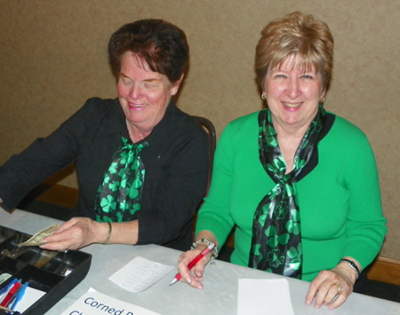 Mary McCluskey and Pat Homan