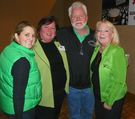 Sheila Joyce, Helen Vura, Jack Murphy and Mary Joyce