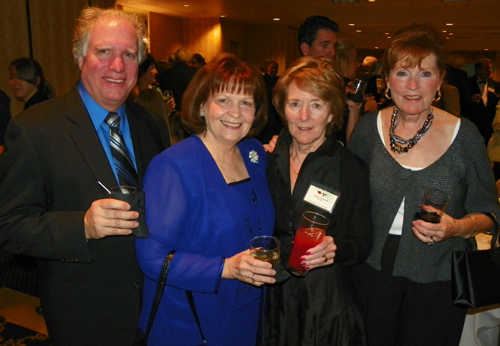 Bob and Sheila Crawford, Marie McHugh and Mary Masterson