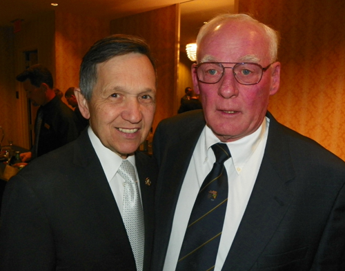 Congressman Dennis Kucinich with Jim Goggin