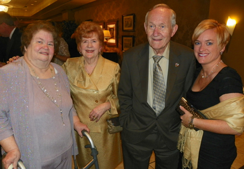 Mary O'Donnell, Vera and Tom Casey and Kathleen Proctor