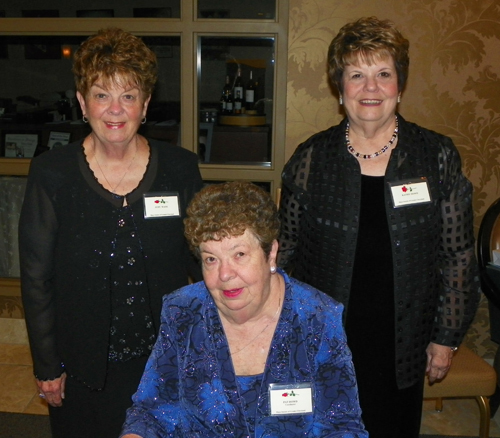 Judy Wade, Pat Dowd and Kathy Dowd