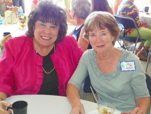 Arlene McNamara with Marie McHugh