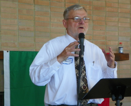 Gerry Quinn at Mayo Society Tea