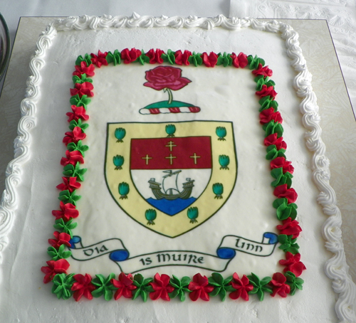 Mayo Crest cake made by Rose Coyne