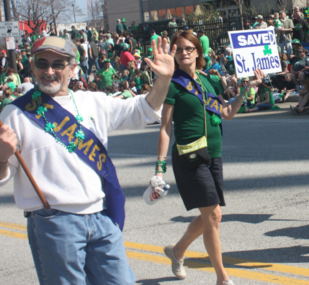 Catholic Churches at Cleveland St. Patrick's Day Parade