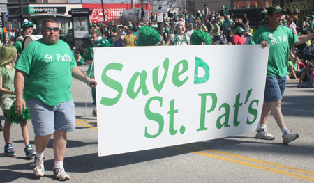 Catholic Churches at Cleveland St. Patrick's Day Parade