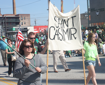 Catholic Churches at Cleveland St. Patrick's Day Parade