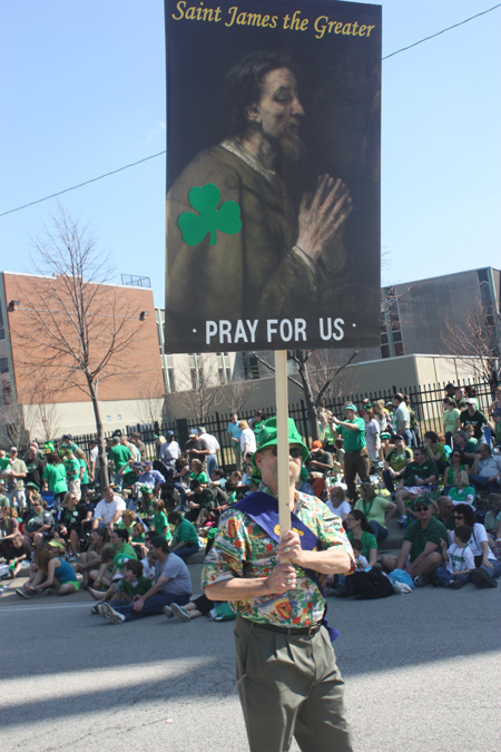 Catholic Churches at Cleveland St. Patrick's Day Parade