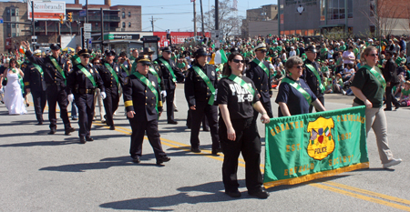 Cleveland Police Department at St. Patrick's Day Parade