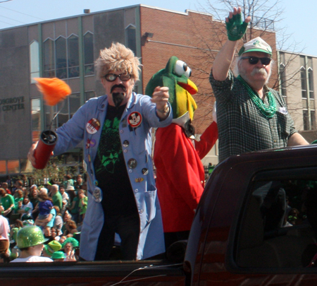 The Ghoul and Peanuts at the 2012 Cleveland St. Patrick's Day Parade