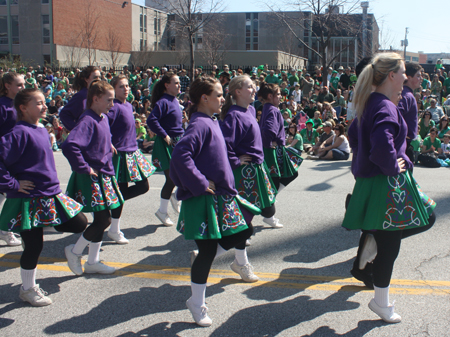 Leneghan Dancers at Cleveland St. Patrick's Day Parade