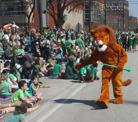 Cathedral Latin alumni and Notre Dame Cathedral Latin at the 2012 Cleveland St. Patrick's Day Parade