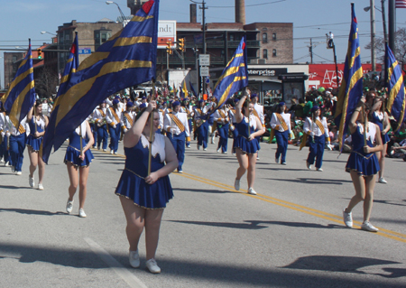 Cathedral Latin alumni and Notre Dame Cathedral Latin at the 2012 Cleveland St. Patrick's Day Parade