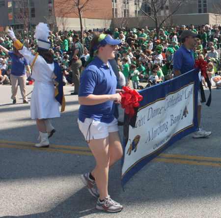 Cathedral Latin alumni and Notre Dame Cathedral Latin at the 2012 Cleveland St. Patrick's Day Parade