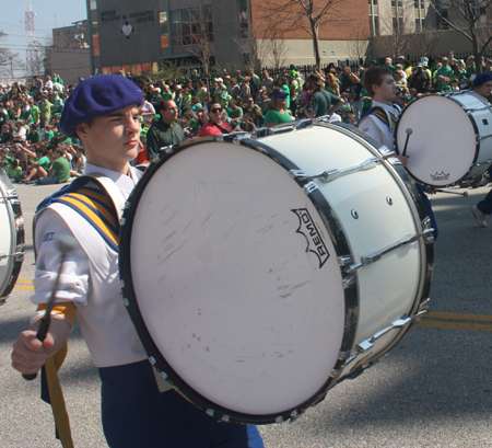 Cathedral Latin alumni and Notre Dame Cathedral Latin at the 2012 Cleveland St. Patrick's Day Parade