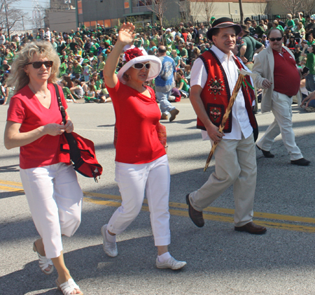 Polish Constitution Day at the 2012 Cleveland St. Patrick's Day Parade