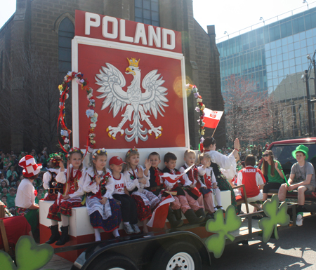 Polish Constitution Day at the 2012 Cleveland St. Patrick's Day Parade