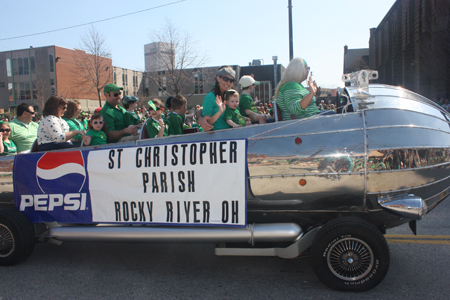 St Christopher Parish in Euclid Beach Rocket Car