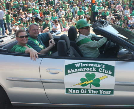 IBEW Local 38 at St Patrick's Day Parade