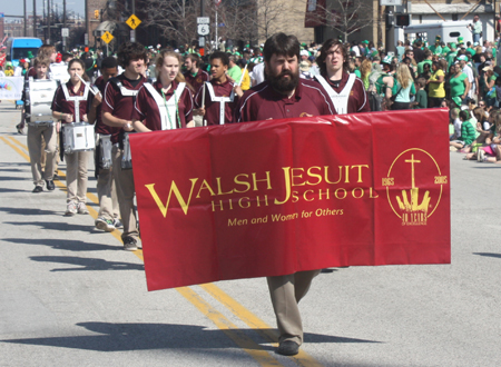 Walsh Jesuit High School at Cleveland St. Patrick's Day Parade