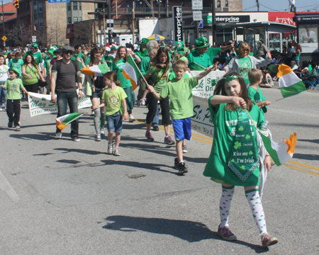 Right to Life Society at Cleveland St. Patrick's Day Parade