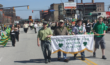 Irish American Club East Side Flag Corps