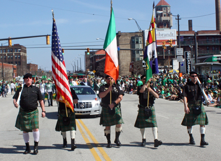 Cleveland Fire Department at St. Patrick's Day Parade