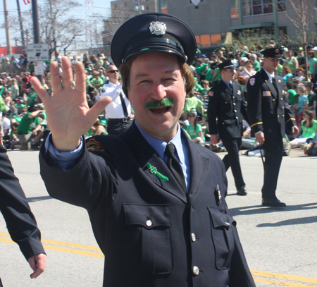 Cleveland Fire Department at St. Patrick's Day Parade