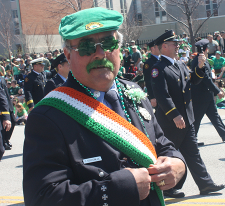 Cleveland Firefighters Shamrock Club at St. Patrick's Day Parade