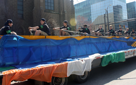 St Ignatius High School at Cleveland St. Patrick's Day Parade