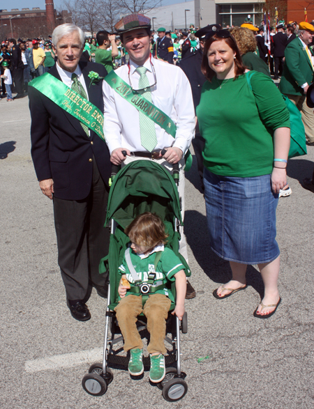 Justice Terry O'Donnell and family