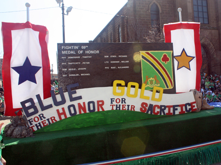 Blue Star Mothers at Cleveland St Patrick's Day Parade