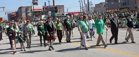 Cleveland St Patrick's Day Parade officials